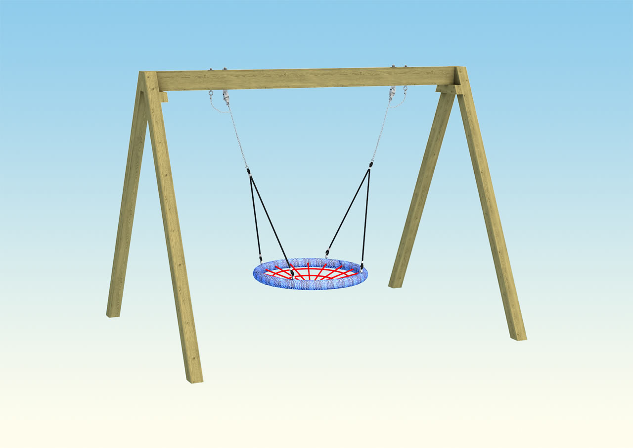 A nest swing for children