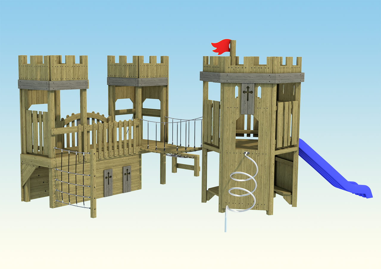 Knights castle play tower