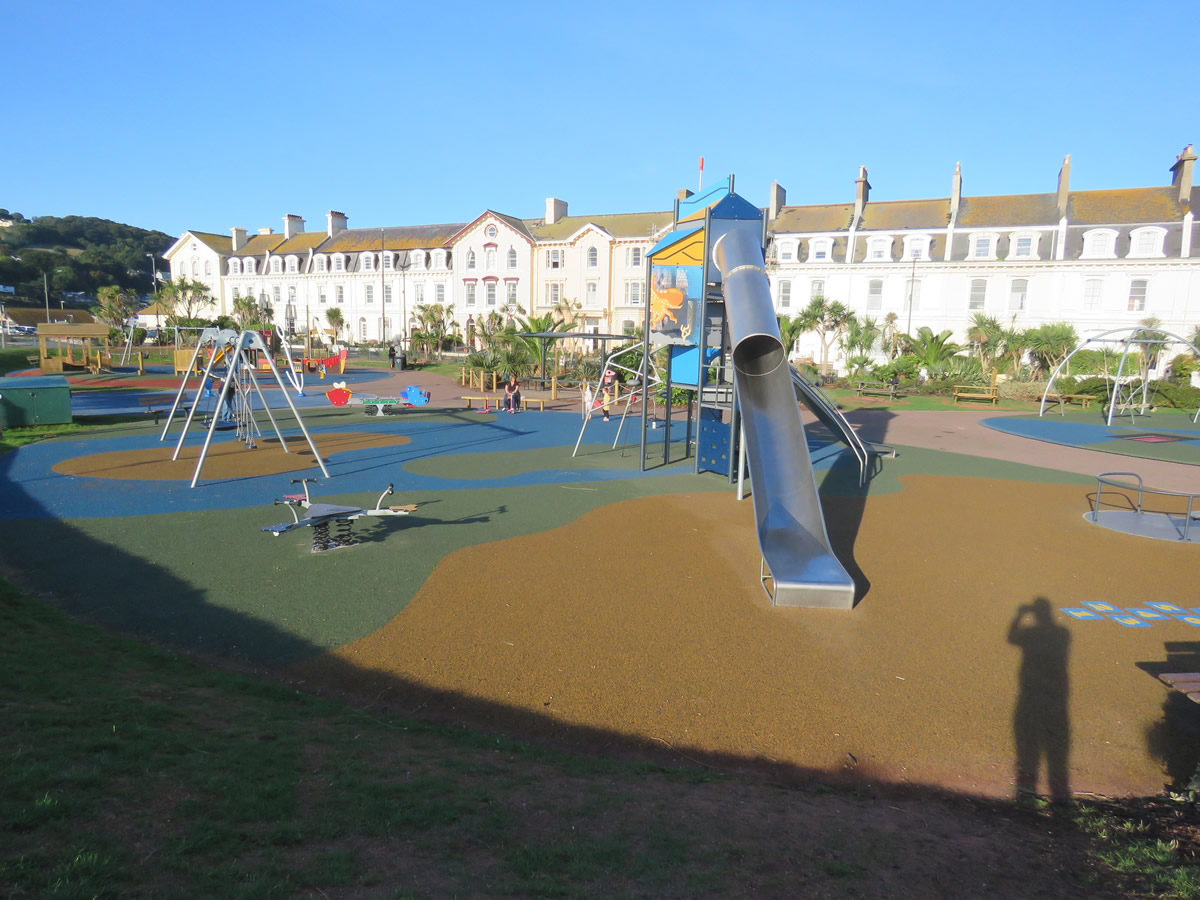 The Den play area in Teignmouth